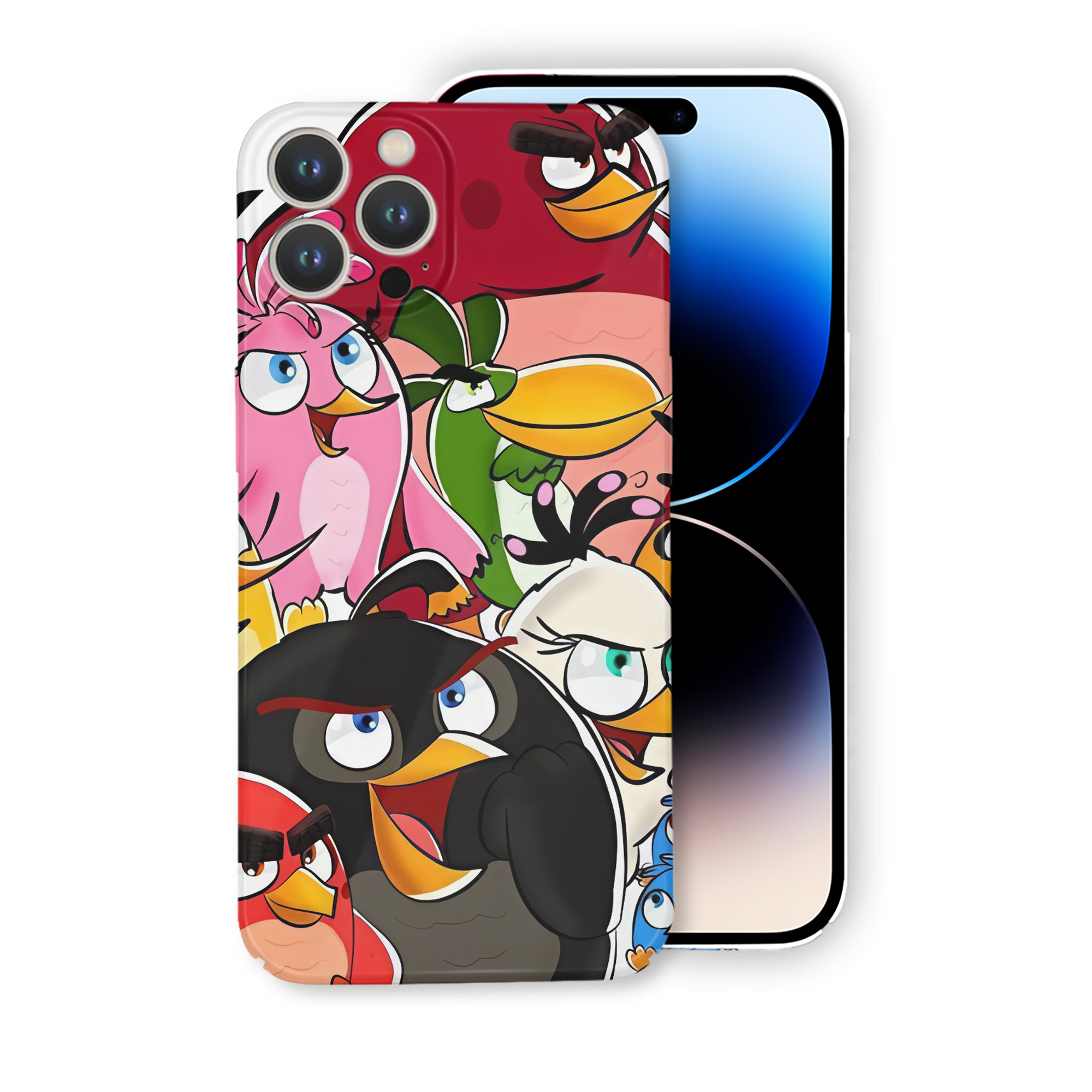 （画像用） Angry Birds アングリーバード 【iPhone 14シリーズ対応】ハードケース